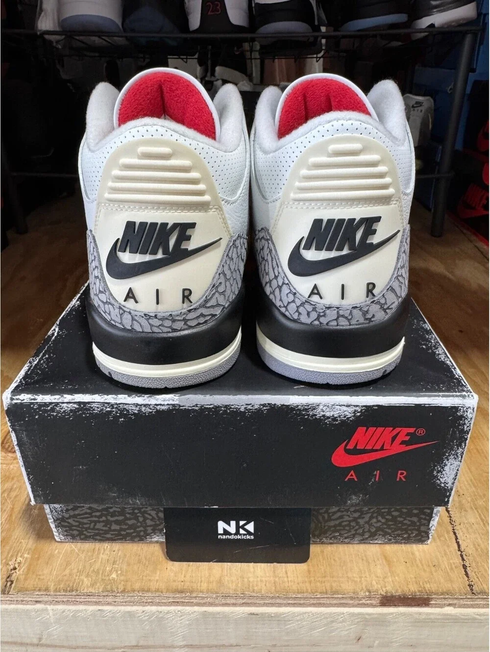 Air Jordan 3 Retro 'White Cement Reimagined' DN3707-100 NEW MENS SIZE 10